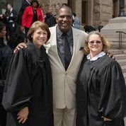 Senator West with Two Judges on Texas Female Judges' Day 2015