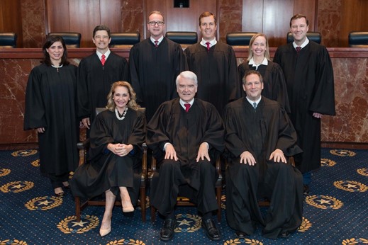The 9 current justices of the US Supreme Court